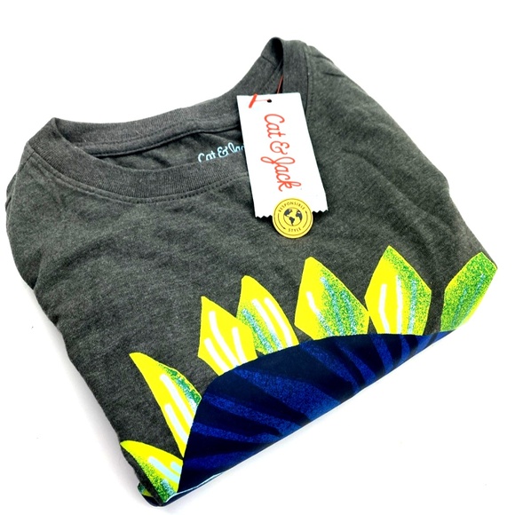 Boys Shirt Top Size Large 12/14 Dinosaur Long Sleeve Children Kids Gray - Picture 6 of 6